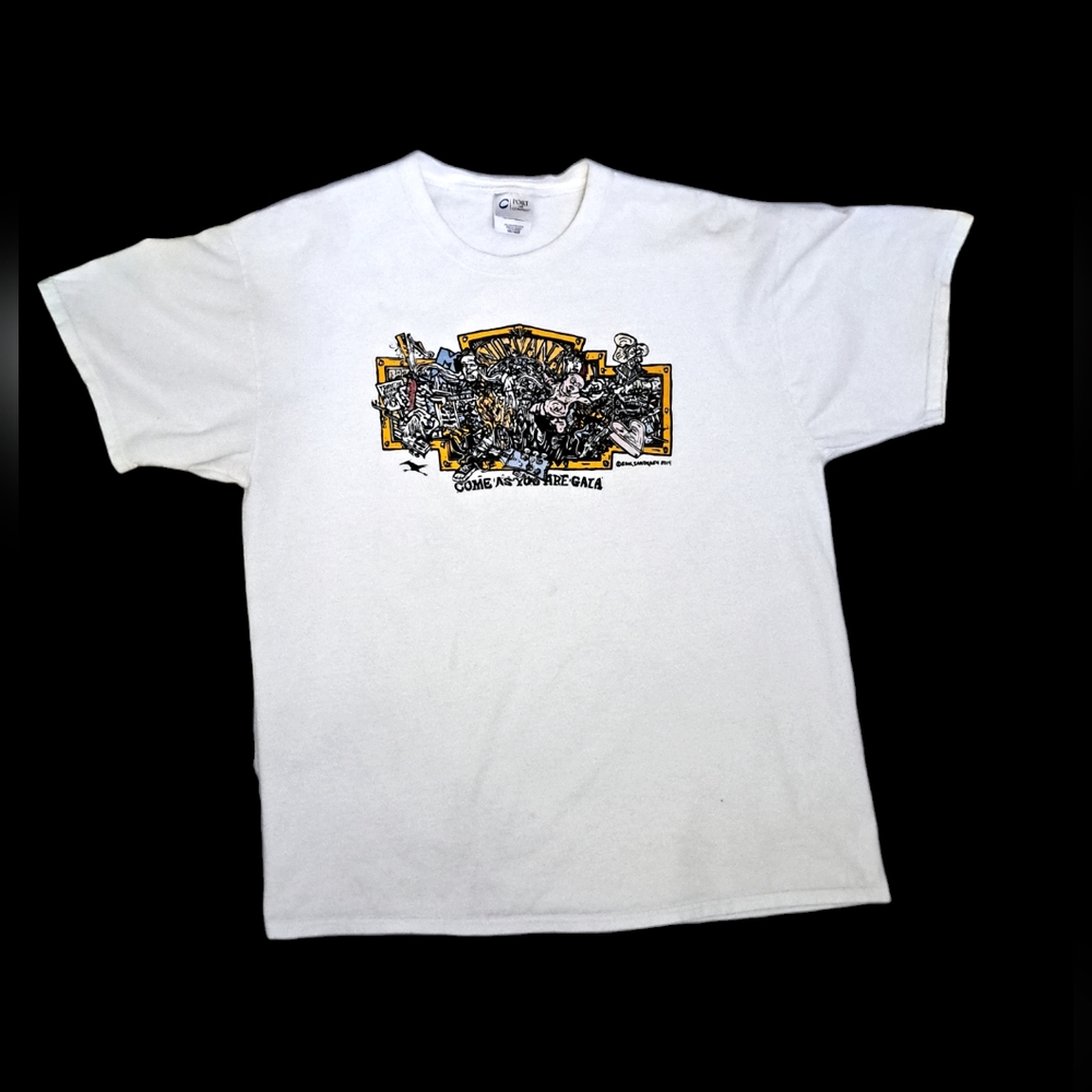 Nirvana vintage t-shirt mural reveal super rare